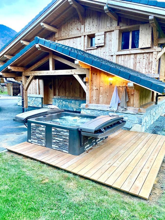 Chalet luxe L'HIBISCUS Samoëns Extérieur photo