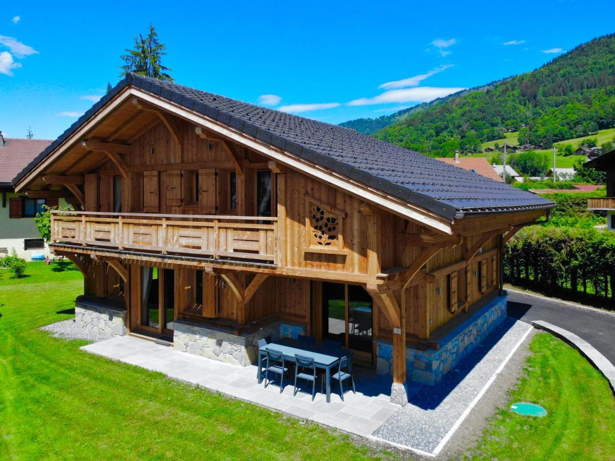 Chalet luxe L'HIBISCUS Samoëns Extérieur photo